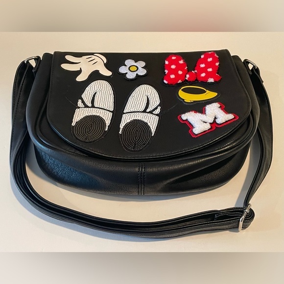 Disney LoungeFly Box Lunch‎ Minnie Mouse Purse Crossbody Messenger Bag RARE - Picture 4 of 12